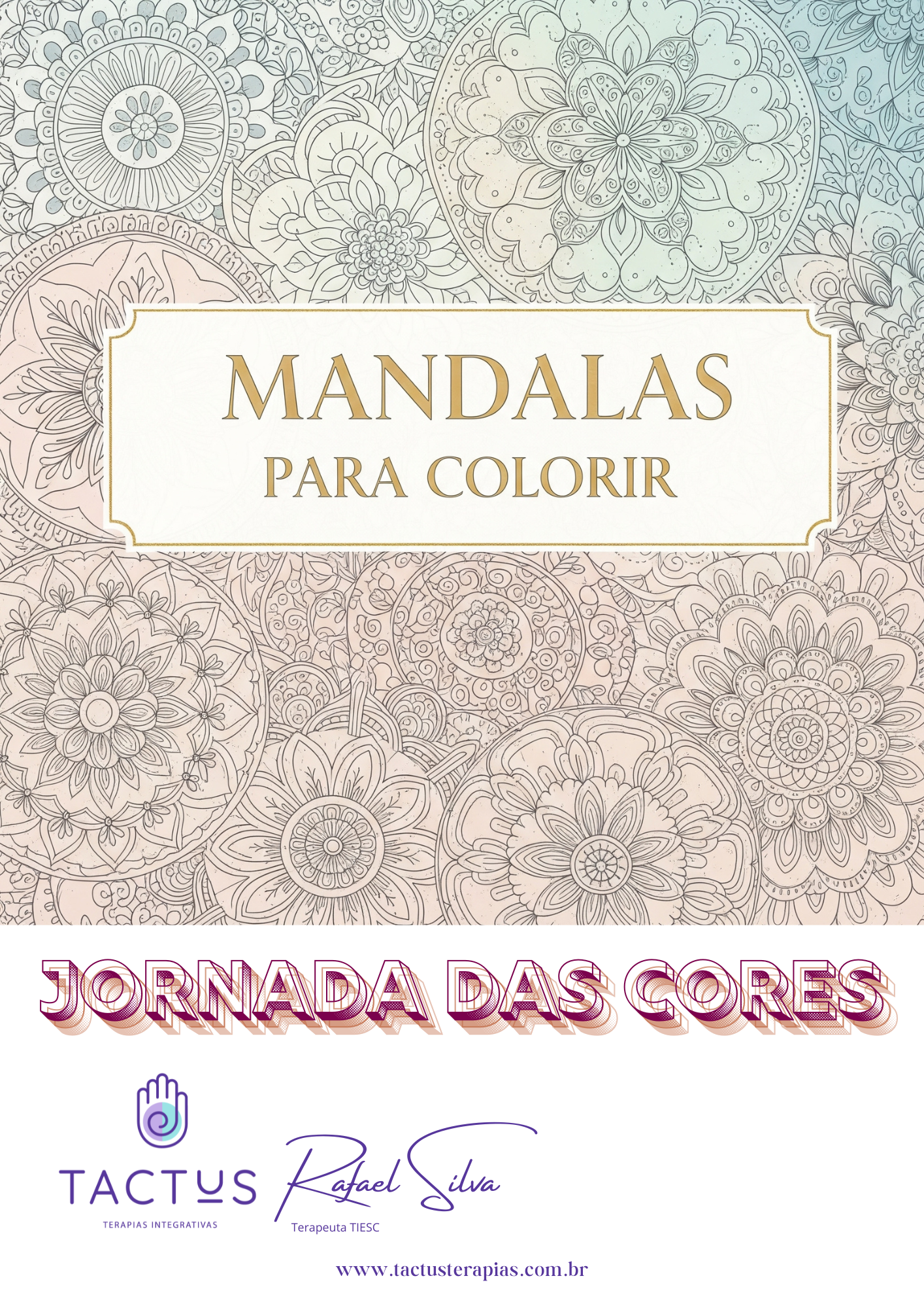 Capa do E-book Mandalas para Colorir